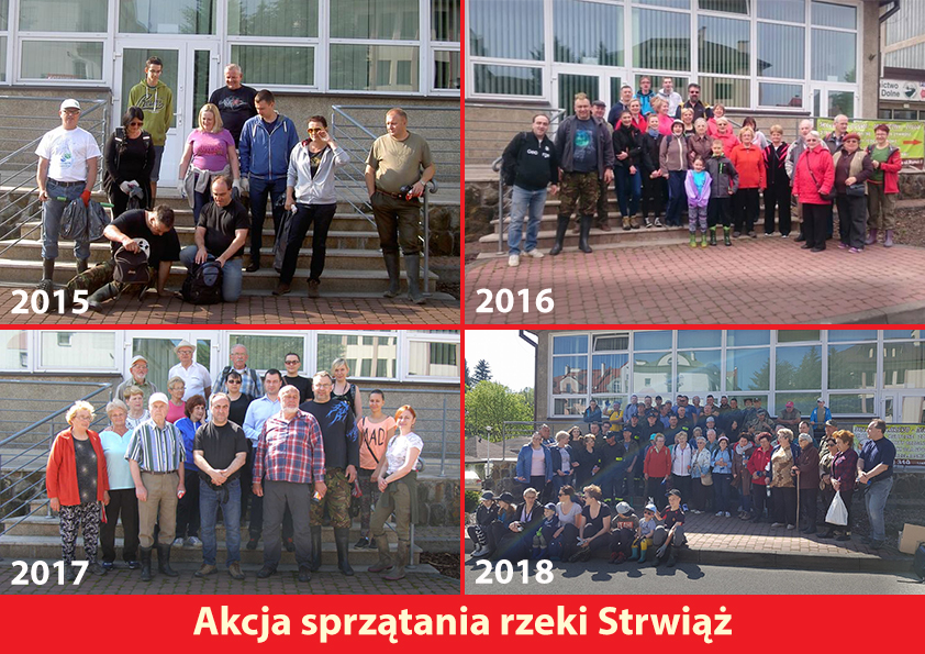 Sprzątanie rzeki Strwiąż